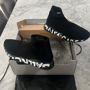 Balenciaga knit/Graffitied